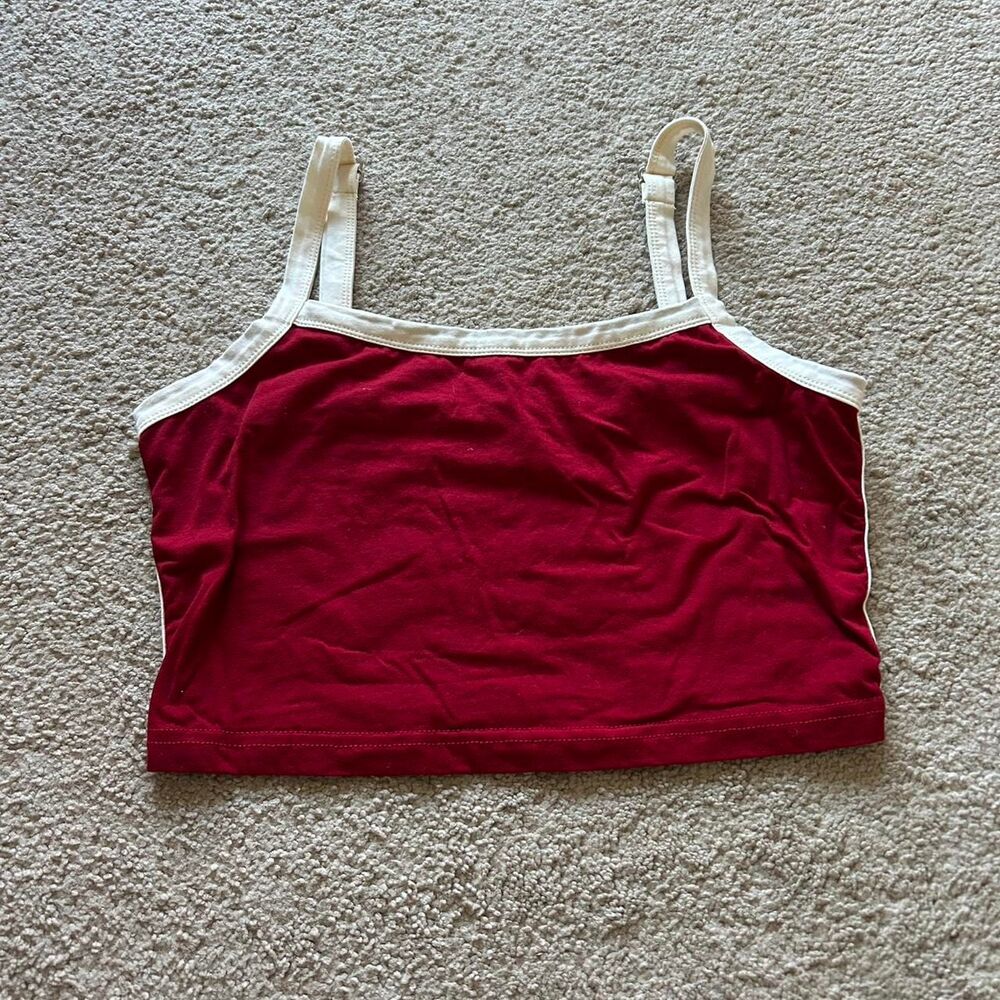 Shein Women's Red Tank Top